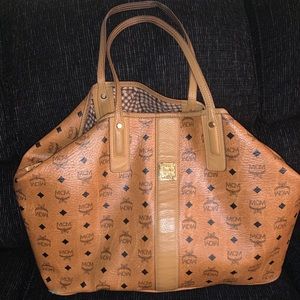 MCM large reversible handbag